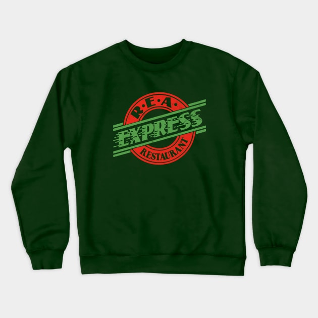 REA Express Restaurant Crewneck Sweatshirt by Turboglyde